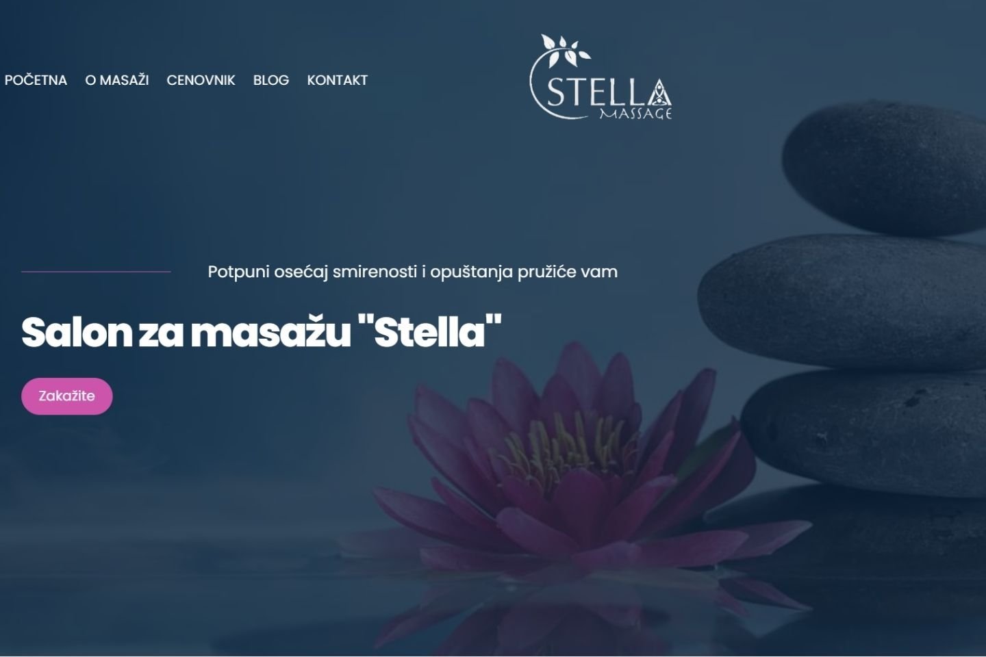 Prvi sajt za salon Stella